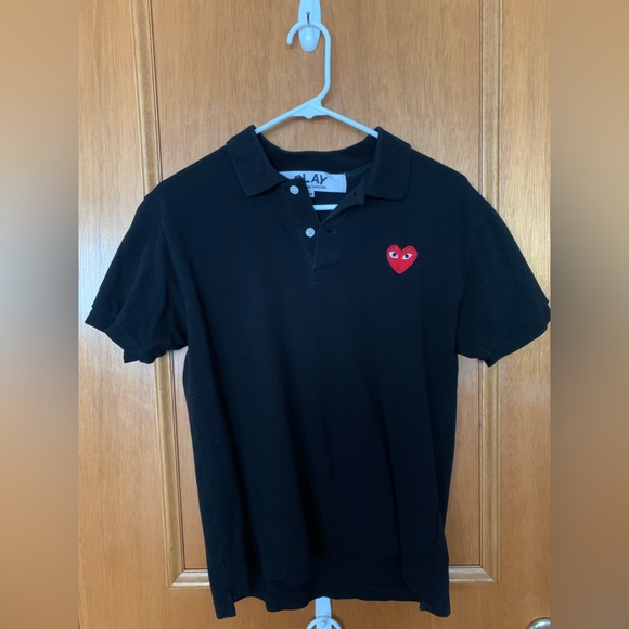 Comes does Garçons black Polo Size Medium - Picture 1 of 1